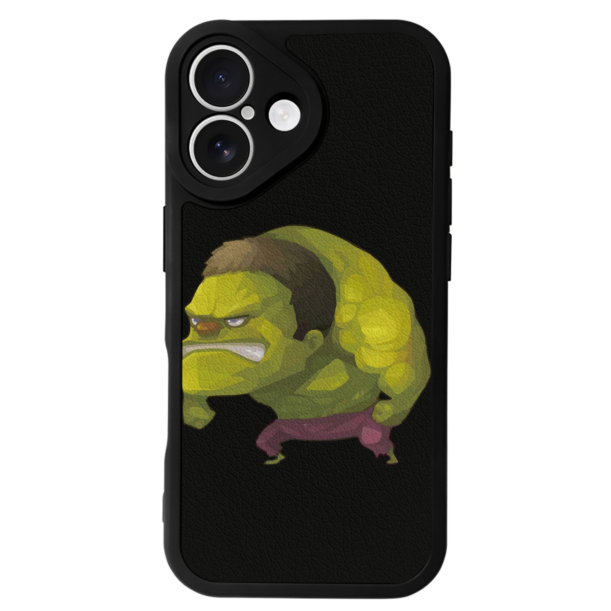 （画像用） アベンジャーズ The Avengers 【iPhone 16シリーズ対応】シリコンスマホケース（レザー調） 材質：シリコン